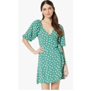 Billabong Floral Wrap Dress
